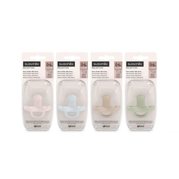 SUAVINEX ŠIDÍTKO ANATOMICKÉ SILIKON 0-6M SX PRO - COLOUR ESSENCE - ŠIDÍTKA A DOPLŇKY - KRMENÍ