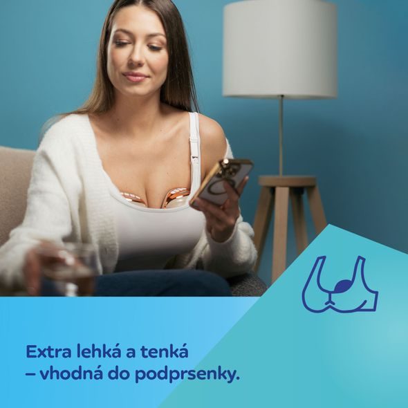 CANPOL BABIES ELEKTRICKÁ ODSÁVAČKA MATEŘSKÉHO MLÉKA DO PODPRSENKY HANDS-FREE - ODSÁVAČKY MATEŘSKÉHO MLÉKA - KRMENÍ