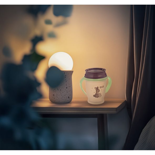 LOVI HRNEČEK 360° NIGHT&DAY 250ML HOLKA - DĚTSKÉ HRNEČKY - KRMENÍ