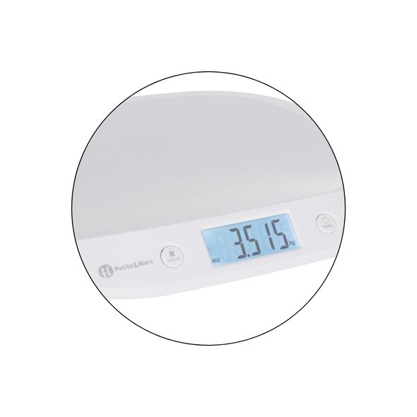 PETITE&MARS DIGITÁLNÍ VÁHA PRO KOJENCE BALANCE - KOJENECKÉ VÁHY - KOUPÁNÍ A ZDRAVÍ