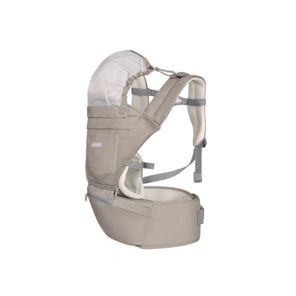 KIKKABOO NOSÍTKO 3V1 CHLOE MESH BEIGE - ERGONOMICKÁ NOSÍTKA - NOŠENÍ & SPORT