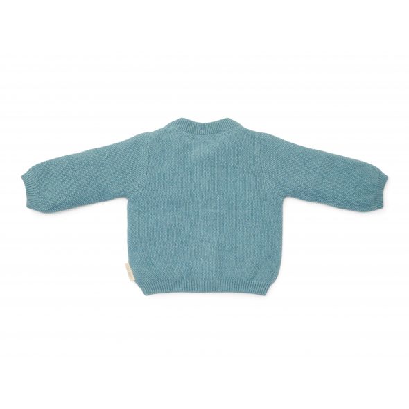 LITTLE DUTCH KARDIGAN PLETENÝ BABY BLUE VEL. 68 - KABÁTKY, MIKINKY - PRO DĚTI