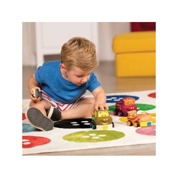 B-TOYS AUTÍČKA NA SETRVAČNÍK WHEEEE-LS! - AUTA - PRO DĚTI