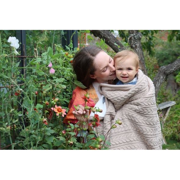 VINTER & BLOOM DEKA CUDDLY SAND BEIGE - DĚTSKÉ DEKY PRO MIMINKA - SPINKÁNÍ