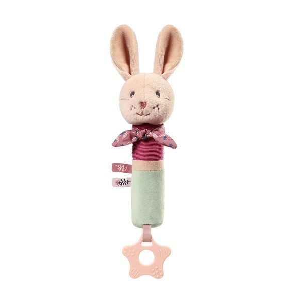 BABYONO HRAČKA PÍSKACÍ S KOUSÁTKEM RABBIT KARO 3M+ - KOUSÁTKA - PRO DĚTI