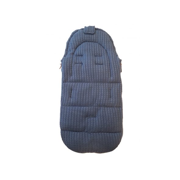 EASYGROW FUSAK CELOROČNÍ GRANDMA OLD BLUE MELANGE - FUSAKY DO KOČÁRKU - KOČÁRKY A PŘÍSLUŠENSTVÍ