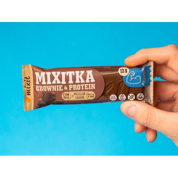 MIXIT PROTEINOVÁ MIXITKA BEZ LEPKU – BROWNIE - SLADKÉ ZOBÁNÍ - PRO MAMINKY
