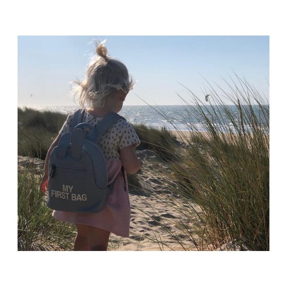 CHILDHOME DĚTSKÝ BATOH MY FIRST BAG GREY - BATOHY A TAŠKY - PRO DĚTI