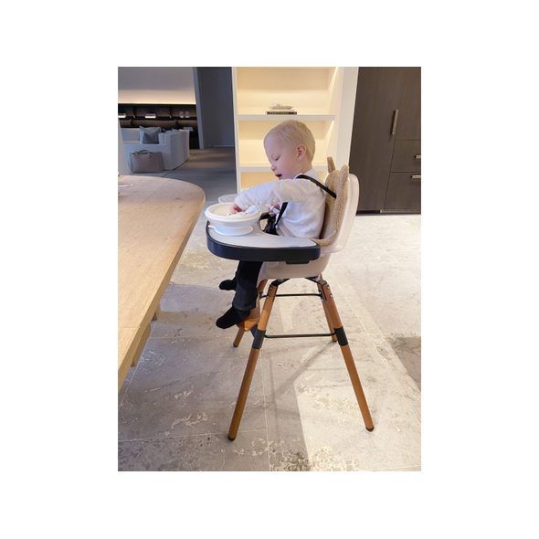 CHILDHOME SEDACÍ PODLOŽKA DO ŽIDLIČKY EVOLU TEDDY BEIGE - DOPLŇKY K ŽIDLIČKÁM - KRMENÍ