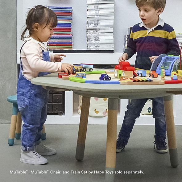 STOKKE® MUTABLE™ 6 SEAT EXTENSION 6-MÍSTNÝ NÁSTAVEC ŠEDÝ - STOLKY A ŽIDLIČKY - SPINKÁNÍ