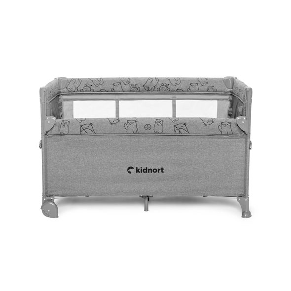 KIDNORT CESTOVNÍ POSTÝLKA KIDNORT STUGAN SVĚTLE ŠEDÁ - CESTOVNÍ POSTÝLKY - SPINKÁNÍ