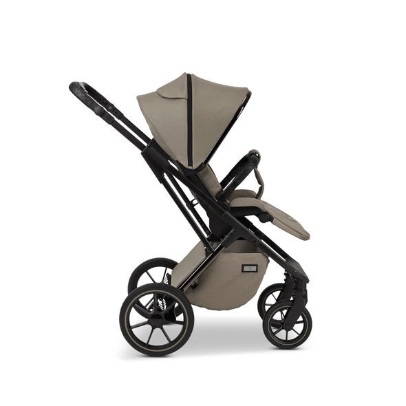 MOON PIÚ BLACK CHROME / MUD 2024 - DVOJKOMBINACE - KOČÁRKY A PŘÍSLUŠENSTVÍ