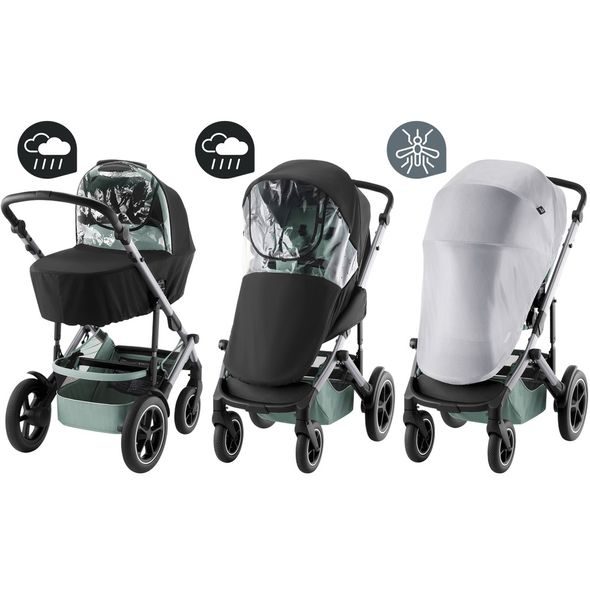 BRITAX RÖMER SADA PLÁŠTĚNEK + MOSKYTIÉRY PRO SMILE 5Z - PLÁŠTĚNKY - KOČÁRKY A PŘÍSLUŠENSTVÍ