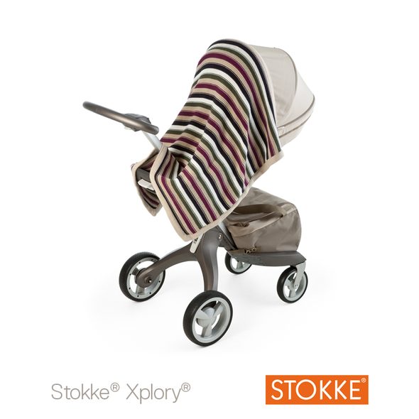 STOKKE® STROLLER PLETENÁ DEKA DO KOČÁRKU - DĚTSKÉ DEKY PRO MIMINKA - SPINKÁNÍ