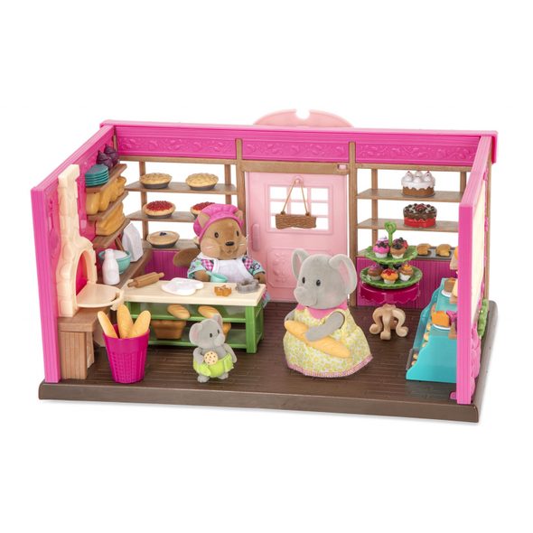 LI'L WOODZEEZ OBCHOD S PEČIVEM - DOPLŇKY PRO FIGURKY - PRO DĚTI