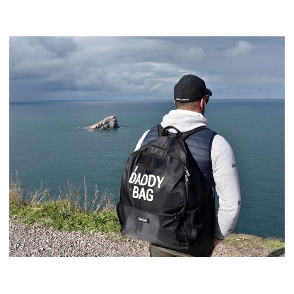 CHILDHOME PŘEBALOVACÍ BATOH DADDY BAG BLACK - PŘEBALOVACÍ BATOHY - KOČÁRKY A PŘÍSLUŠENSTVÍ