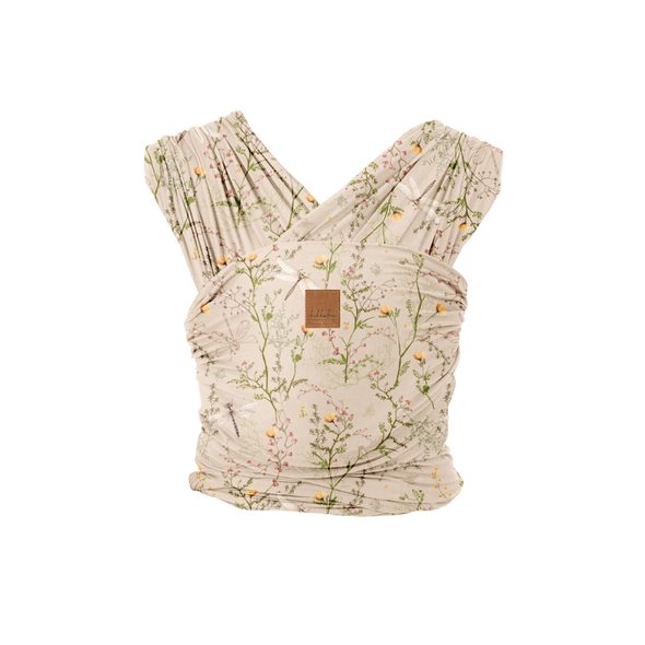 KIKKABOO ŠÁTEK NA NOŠENÍ DĚTÍ ISLA SECRET GARDEN BEIGE - KLOKANKY A ŠÁTKY - NOŠENÍ & SPORT