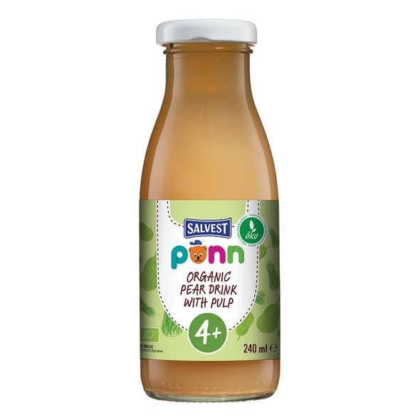 SALVEST PÕNN BIO HRUŠKOVÁ ŠŤÁVA S DUŽINOU 240ML - NÁPOJE - KRMENÍ
