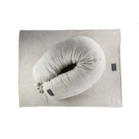 ENIE BABY KOJÍCÍ POLŠTÁŘ TEDDY ŠEDÝ - KOJÍCÍ POLŠTÁŘE - KRMENÍ