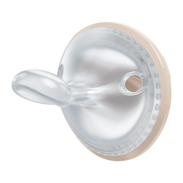 NUK PERFECT MATCH DUDLÍK 0-6M BEIGE/RED 2KS V BOXU - ŠIDÍTKA A DOPLŇKY - KRMENÍ