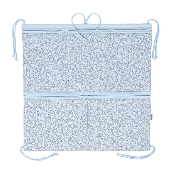 ESITO KAPSÁŘ NA POSTÝLKU ZÁJA SOFT BLUE - 53 X 53 CM / MODRÁ - POVLEČENÍ DO POSTÝLKY - SPINKÁNÍ