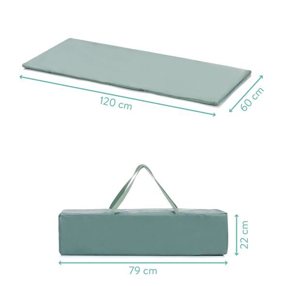 FILLIKID CESTOVNÍ POSTÝLKA VALENCIA GREEN - CESTOVNÍ POSTÝLKY - SPINKÁNÍ