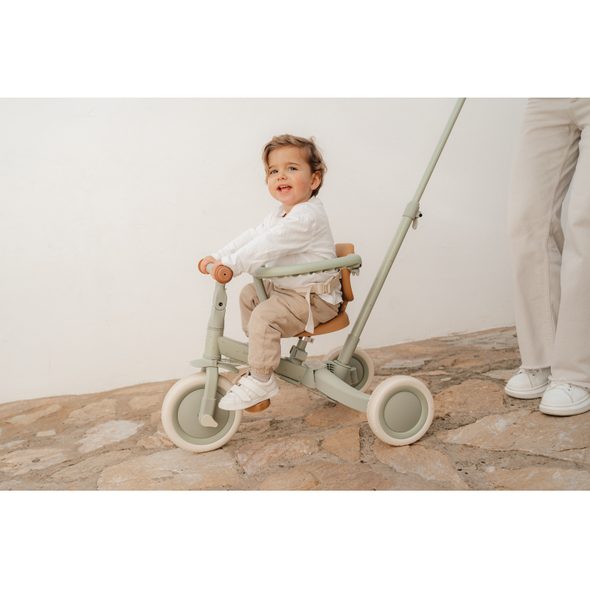 LITTLE DUTCH TŘÍKOLKA 4V1 GREEN - TŘÍKOLKY ŠLAPACÍ - NOŠENÍ & SPORT