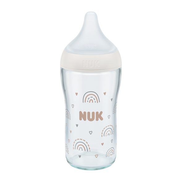NUK PERFECT MATCH LÁHEV SKLO S KONTROLOU TEPLOTY 230 ML - KOJENECKÉ LAHVE - KRMENÍ