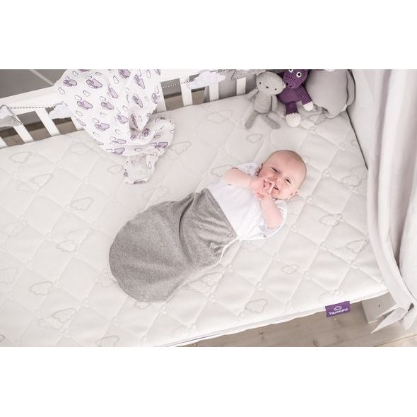 TRÄUMELAND ZAVINOVACÍ SPACÍ PYTEL „AIR“ GRAU MELIERT 0 - 3 M - SPACÍ PYTLE - SPINKÁNÍ