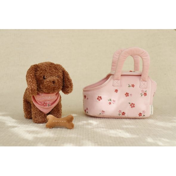 LITTLE DUTCH PEJSEK PLYŠOVÝ JACKIE V KABELCE - LITTLE DUTCH - PRO DĚTI