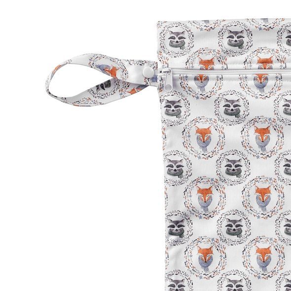 KIKKO NEPROMOKAVÝ PYTLÍK (VEL.M) FOX&RACCOON - SÁČKY NA POUŽITÉ PLENKY - PŘEBALOVÁNÍ