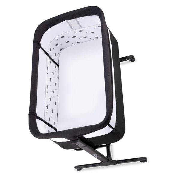 MOMI POSTÝLKA REVO TMAVĚ ŠEDÁ - KOŠÍKY A KOLÉBKY - SPINKÁNÍ