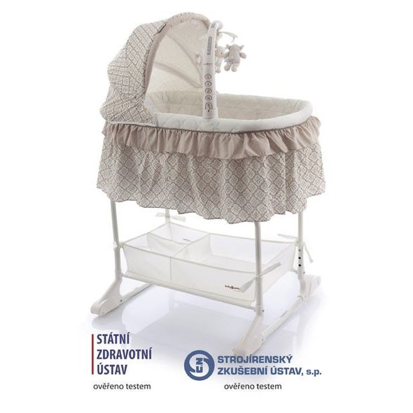 BABYPOINT KOLÉBKA REGINA FLOWER. - KOŠÍKY A KOLÉBKY - SPINKÁNÍ