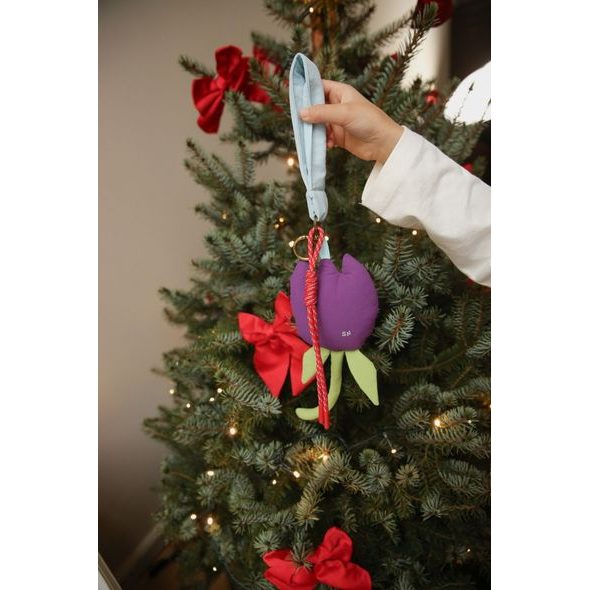 STUDIO NOOS -BAG CHARM PŘÍVĚŠEK NA TAŠKU/BATOH - TULIPÁN - DOPLŇKY - PRO MAMINKY