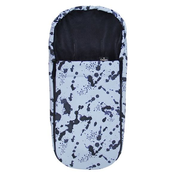 EMITEX NOVOROZENECKÝ FUSAK SOFT BLUE SPLASH - FUSAKY DO AUTOSEDAČKY - AUTOSEDAČKY A PŘÍSLUŠENSTVÍ