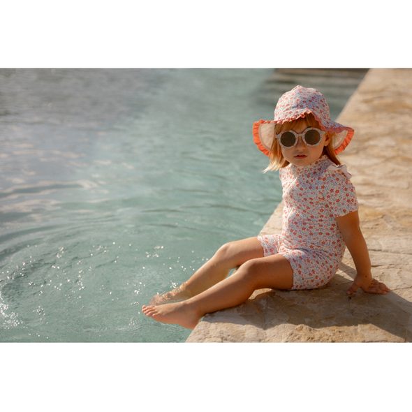 LITTLE DUTCH KLOBOUČEK SUNNY FLOWERS VEL. 2 - ČEPIČKY A KLOBOUČKY - PRO DĚTI