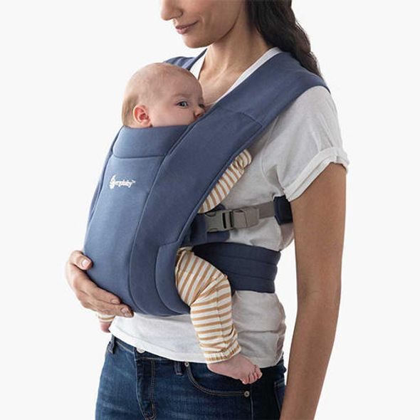 ERGOBABY EMBRACE SOFT KNIT SOFT NAVY - ERGONOMICKÁ NOSÍTKA - NOŠENÍ & SPORT
