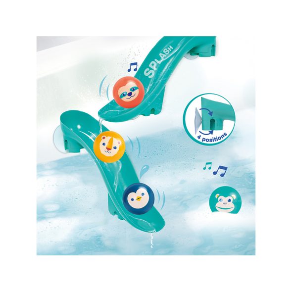 LUDI SADA DO KOUPELE TOBOGÁN - HRAČKY DO VANY - PRO DĚTI