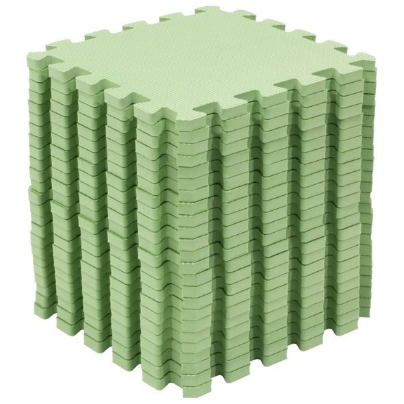 RIALTO BABY HRACÍ PODLOŽKA PUZZLE GREEN 180X120CM - HRACÍ PODLOŽKY NA ZEM - SPINKÁNÍ