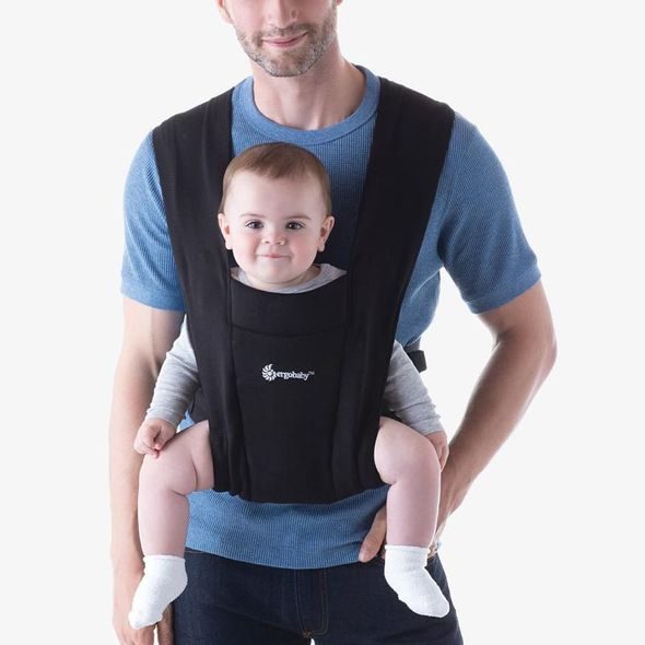 ERGOBABY EMBRACE SOFT KNIT PURE BLACK - ERGONOMICKÁ NOSÍTKA - NOŠENÍ & SPORT