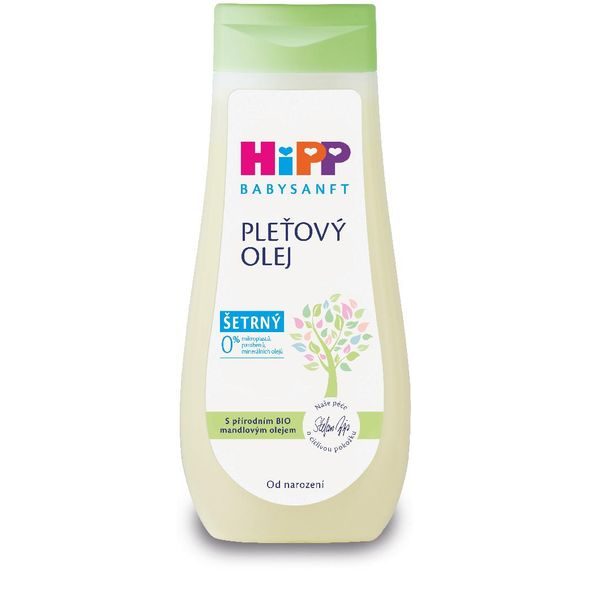 HIPP BABYSANFT PŘÍRODNÍ PLEŤOVÝ OLEJ 200ML - NOVÉ SLOŽENÍ - ŠAMPONY A KOSMETIKA - KOUPÁNÍ A ZDRAVÍ