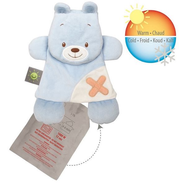 NATTOU HRAČKA MAZLÍČEK S TERMOFOREM BUDDIEZZZ MEDVĚD - HŘEJIVÉ POLŠTÁŘKY - KOUPÁNÍ A ZDRAVÍ