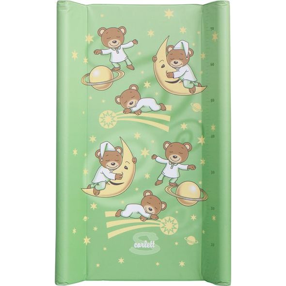 SCARLETT PŘEBALOVACÍ PODLOŽKA S PEVNOU VLOŽKOU GALAXY 80X50CM ZELENÁ - PŘEBALOVACÍ PODLOŽKY - PŘEBALOVÁNÍ