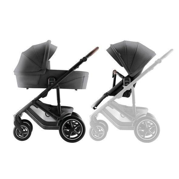BRITAX-RÖMER SET KOČÁREK SMILE 5Z + HLUBOKÁ KORBA STYLE - DVOJKOMBINACE - KOČÁRKY A PŘÍSLUŠENSTVÍ
