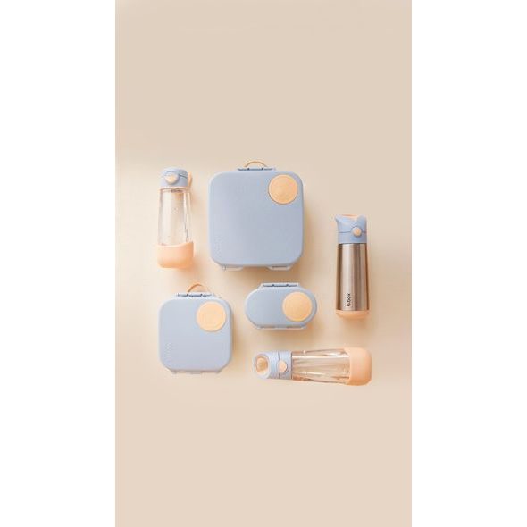 B.BOX SVAČINOVÝ BOX VELKÝ - BROSKVOVÝ - KRABIČKY NA SVAČINU - KRMENÍ