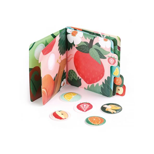 LUDI KNÍŽKA S VŮNÍ OVOCE - KNÍŽKY PRO NEJMENŠÍ - PRO DĚTI