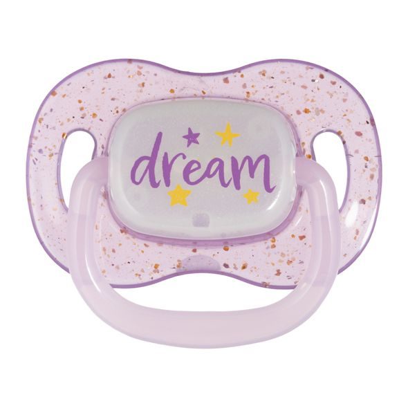 CANPOL BABIES DUDLÍK SVÍTÍCÍ SILIKONOVÝ SYMETRICKÝ NIGHTGLOW 0-6M 2KS HOLKA - ŠIDÍTKA A DOPLŇKY - KRMENÍ