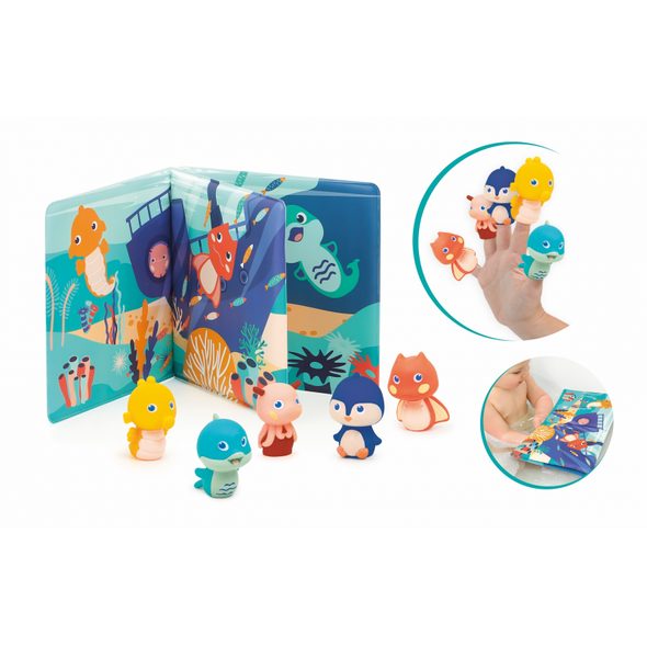 LUDI KNÍŽKA S PRSTOVÝMI MAŇÁSKY - KNÍŽKY PRO NEJMENŠÍ - PRO DĚTI