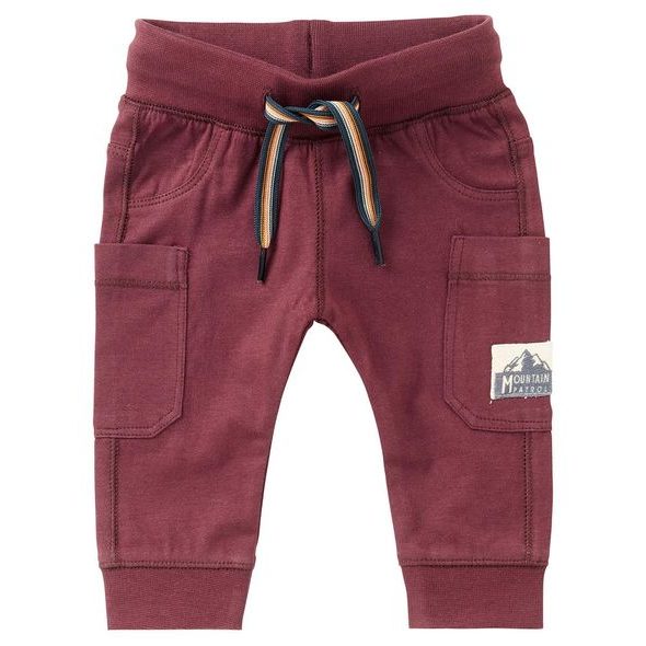 NOPPIES SWEATPANTS VENTERSTAD DUSTY RED - KALHOTKY A TEPLÁČKY - PRO DĚTI