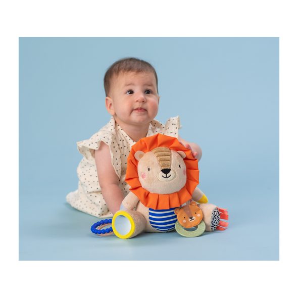 TAF TOYS ZÁVĚSNÝ LEV HARRY S AKTIVITAMI - HRAČKY K ZAVĚŠENÍ - PRO DĚTI